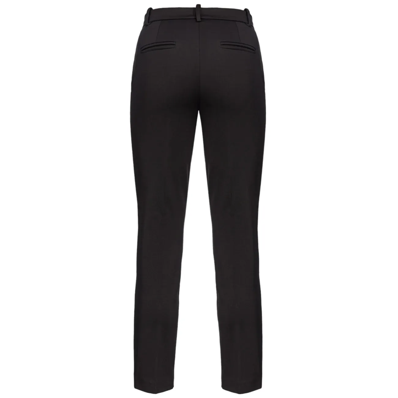 Black cigarette trousers