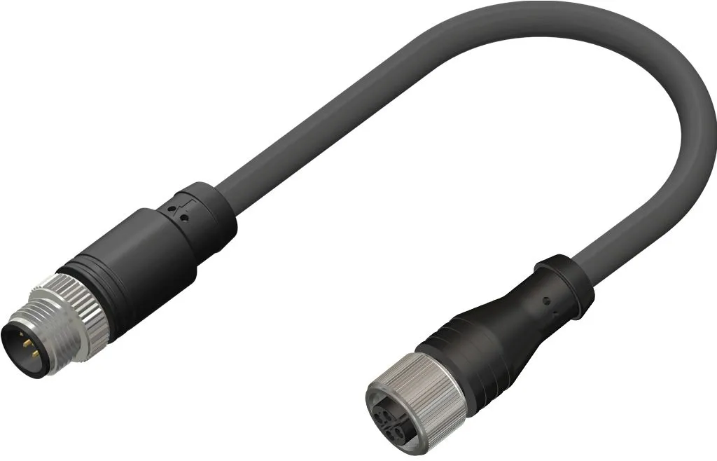Cavo sensore/attuatore RS PRO 4 cond. M12 Femmina / M12 Maschio, Ø 4.8mm, L. 10m