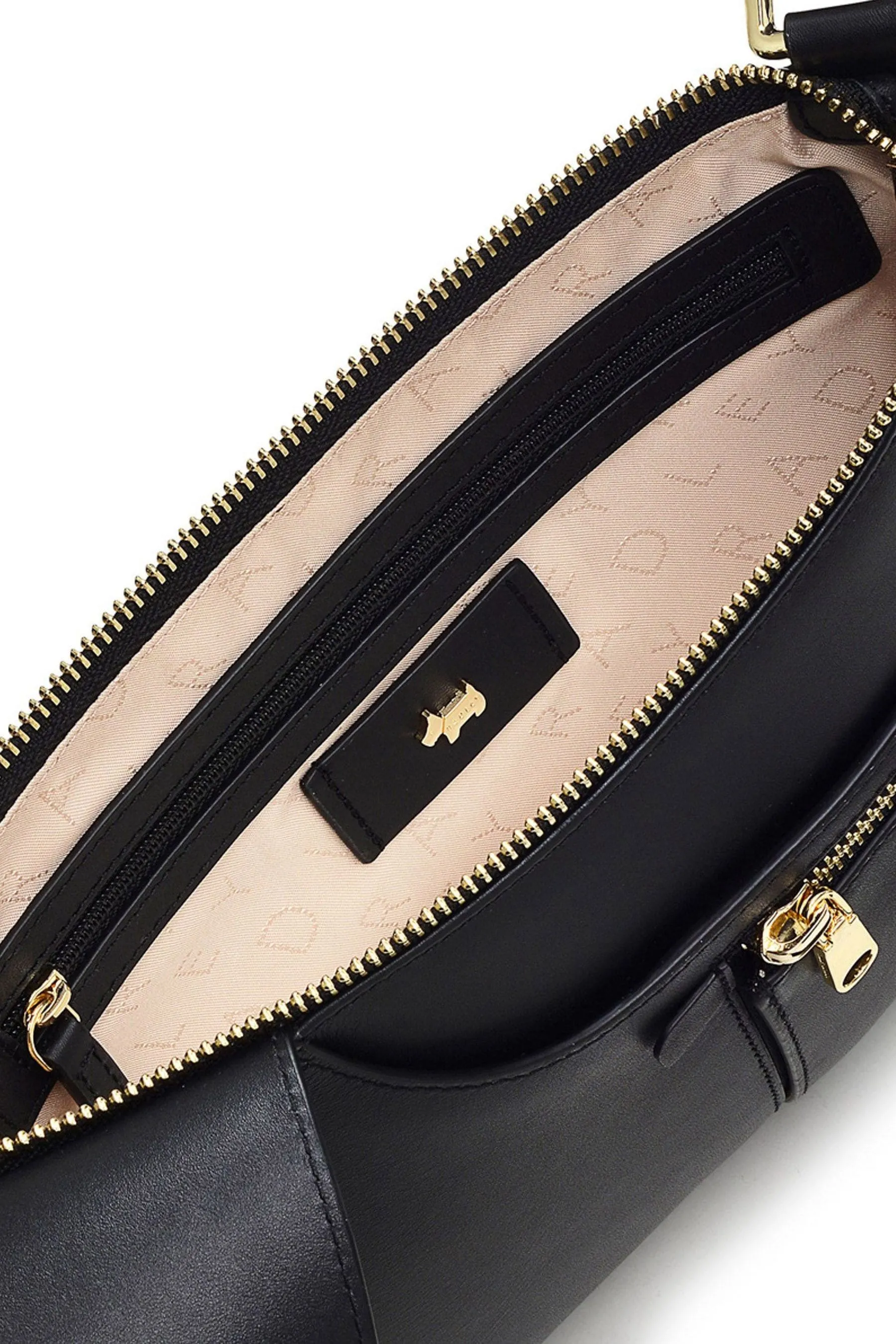 Radley London - black crossbody bag with zip - Handbag