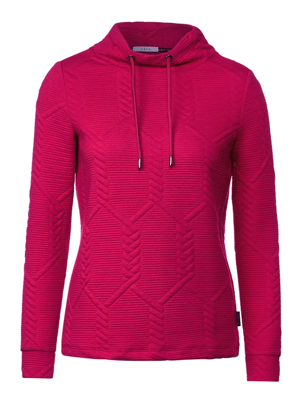 Women's shirt with drawstring